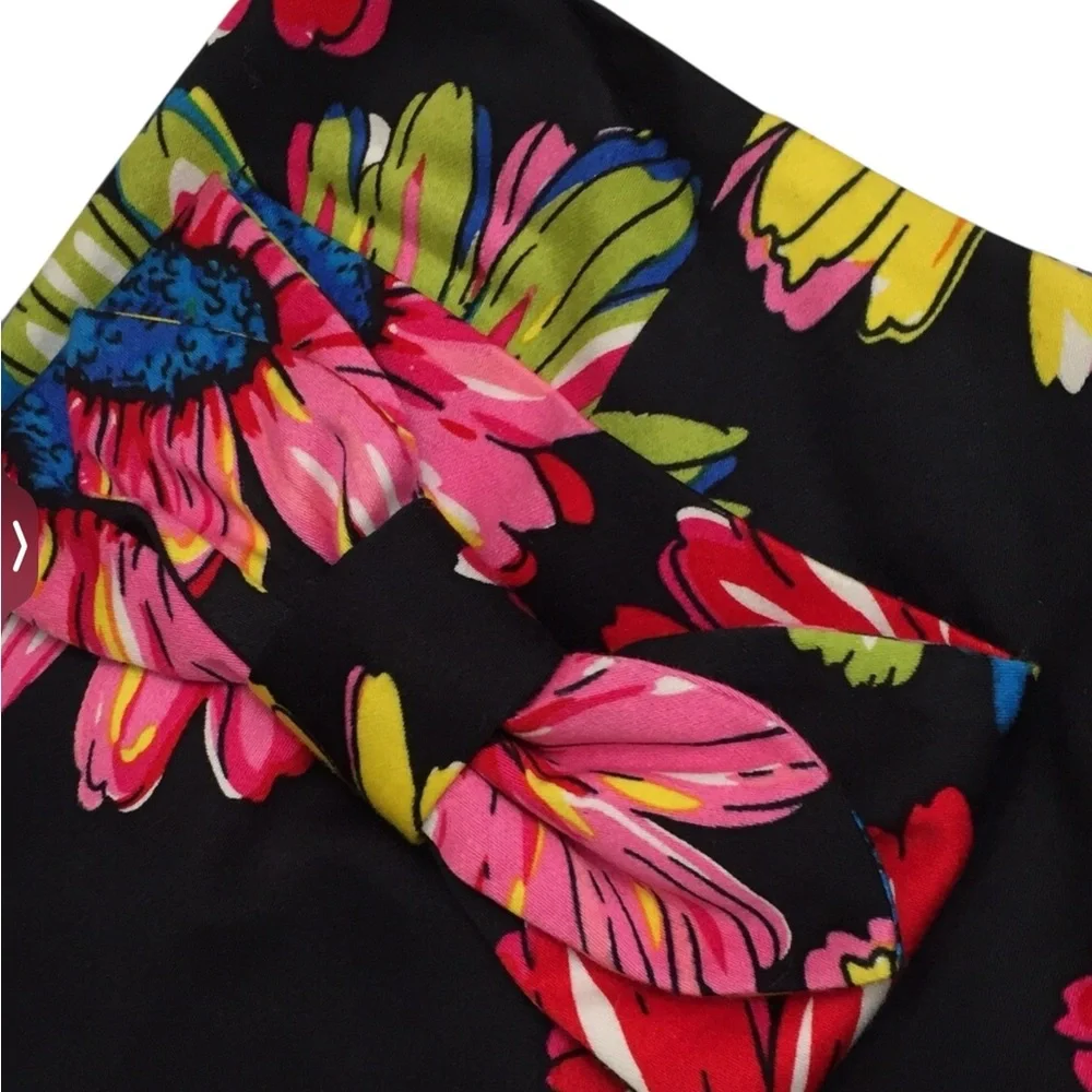 Andrea Viccaro Y2K 1990’s Colorful Daisy ‎ Bright Artsy Pencil Skirt. Size 10